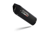 Triumph Tiger 1200 explorer XR/XRT/XCX/XCA 2017-2021 Exhaust GPR Furore Evo4 Nero Slip-On