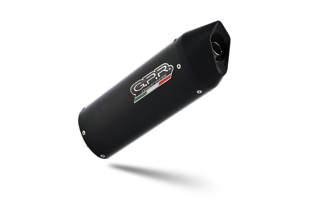 Moto Guzzi Stelvio 1200 8V 2011-2017 Exhaust GPR Furore Nero Slip-On Race