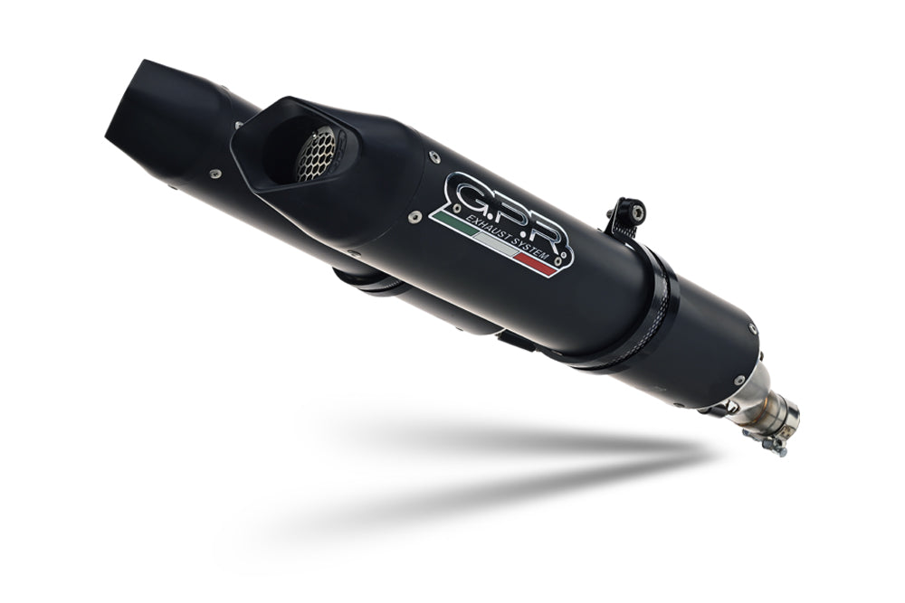 Aprilia Dorsoduro 1200 2011-2016 Exhaust GPR Furore Evo4 Nero Dual Slip On Race