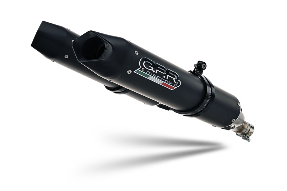 Aprilia Shiver 750 GT 2007-2016 Exhaust GPR Furore Nero Dual Slip On