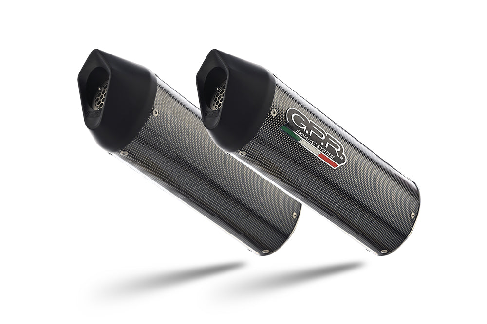 BMW K1600GTL 2017-2021 Exhaust GPR Furore Evo4 Poppy Dual Slip On