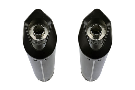 BMW K1600GTL 2012-2016 Exhaust GPR Furore Poppy Dual Slip On - photo 3