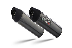 BMW R1200S 2006-2008 Exhaust GPR Furore Poppy Dual Slip On - photo 1