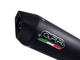 Aprilia Shiver 900 2017-2020 Exhaust GPR Furore Nero Dual Slip On