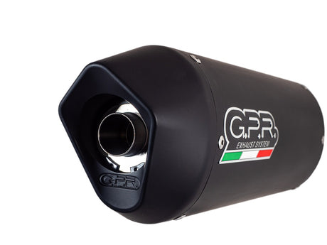 Aprilia Shiver 750 GT 2007-2016 Exhaust GPR Furore Nero Dual Slip On - photo 4