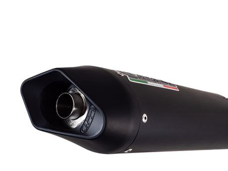Aprilia Shiver 750 GT 2007-2016 Exhaust GPR Furore Nero Dual Slip On - photo 7