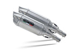 Escape GPR Furore-X Inox Slip-On Doble para Ducati Multistrada 1100 2007-2009