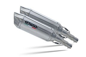 Kawasaki ZZR600 2002-2006 Exhaust GPR Furore-X Inox Dual Slip On - photo 1