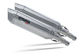 Kawasaki ZX14R 2006-2007 Exhaust GPR Furore-X Inox Dual Slip On
