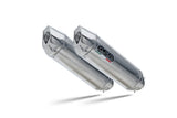 Escape GPR Furore-X Inox Slip-On Doble para Suzuki Hayabusa 1999-2007