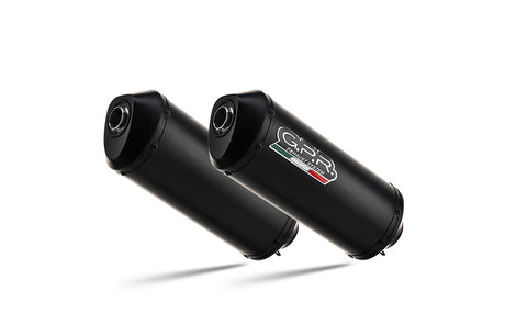 Yamaha Bulldog 1100 2002-2007 Exhaust GPR Ghisa Dual Slip On - photo 1