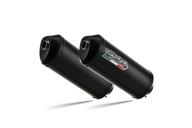 Yamaha Bulldog 1100 2002-2007 Exhaust GPR Ghisa Dual Slip On - photo 1