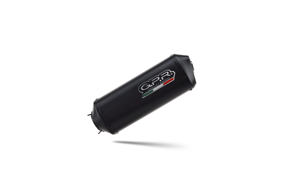 Moto Guzzi Stelvio 1200 4V 2008-2010 Exhaust GPR Ghisa Slip-On Race