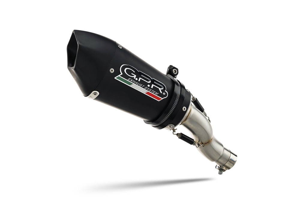 Aprilia RS 457 2024-2025 Exhaust GPR Gpe Ann. Black titanium Full System
