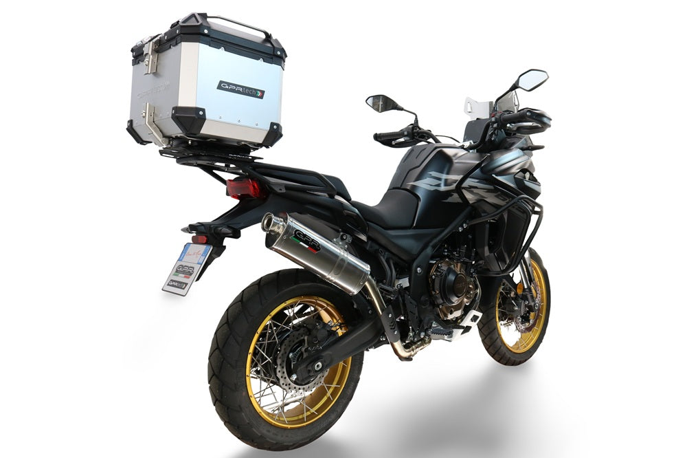 Voge 625DSX 2024-2025 Top Case 35 Liters GPR TECH Silver Aluminum