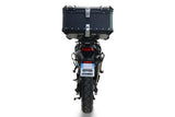 Baúl GPR TECH de 55 litros, aluminio negro, para Voge 625DSX 2024-2025