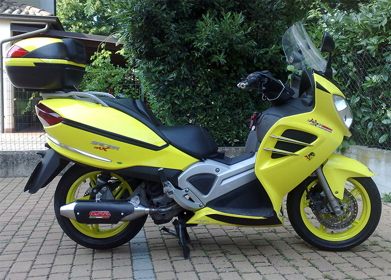 Escape GPR Power Bomb Slip-On Race para Malaguti Spidermax 500 RS 2008-2011