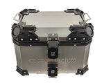 Titanium Universal Top Case GPR Tech ALPI-TECH 35 Liters Natural Color