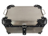 Titanium Universal Top Case GPR Tech ALPI-TECH 35 Liters Natural Color