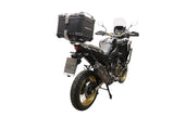 Baúl superior Honda CRF1100L Africa Twin 2020-2024 de 55 litros GPR TECH de aluminio plateado