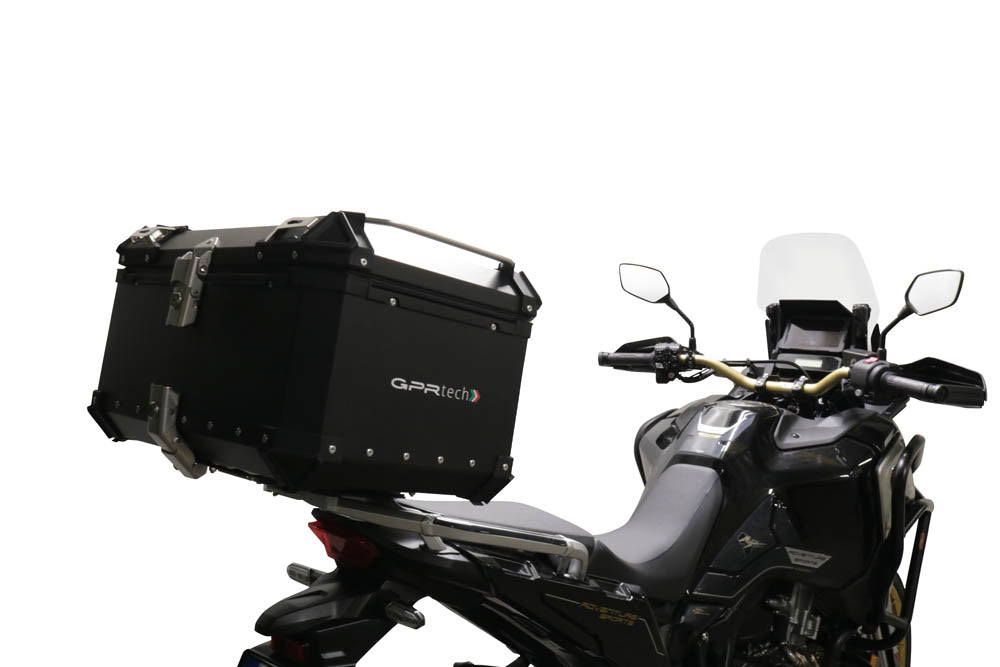 Baúl superior Honda CRF1100L Africa Twin 2020-2024 35 litros GPR TECH Aluminio negro