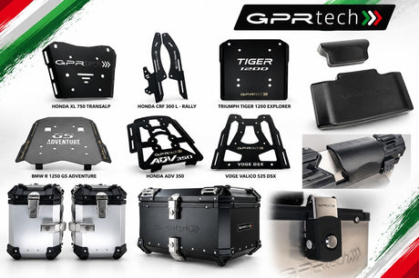 BMW R1300GS 2024-2026 Top Case 35 Liters GPR TECH Titanium - photo 7