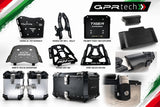 Kawasaki GTR 1400 2007-2009 Top Case Mounting Plate 35 Liters GPR TECH Black Stainless Steel - photo 6