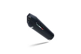 Échappement GPR Grand Prix Evo Black Titanium Slip-On pour Benelli TRK 702 X 2023-2024