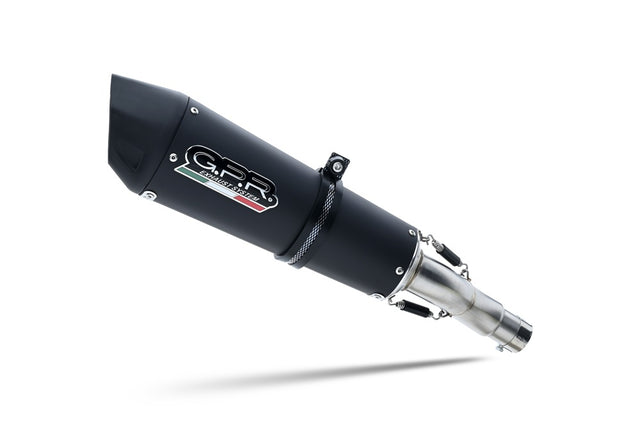 BMW F900GS Adventure 2024-2026 Exhaust GPR Grand Prix Evo Black Titanium Slip-On - photo 1