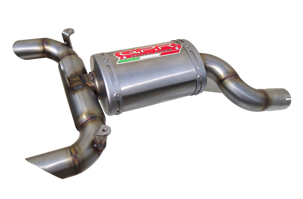Escape GPR de titanio ovalado para Suzuki GSR600 2006-2011 Slip-On