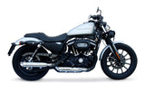 Escape GPR Slash Inox Dual Slip On para Harley Davidson Sportster 1200 2010-2018