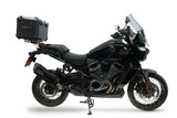 Baúl GPR TECH de 35 litros, aluminio negro, para Harley Davidson Pan America 1250 2020-2024