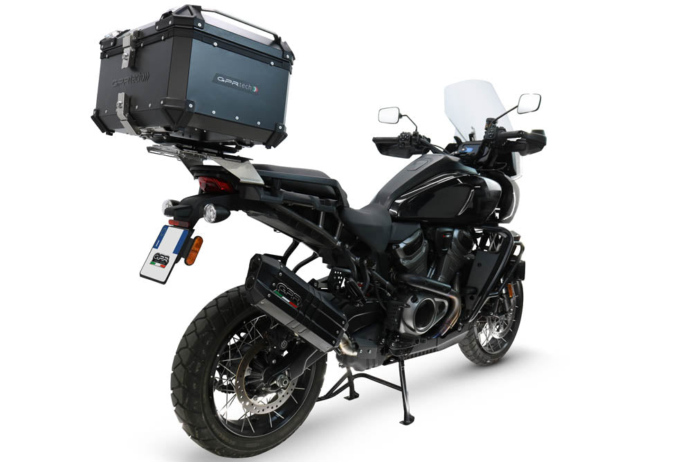 Harley Davidson Pan America 1250 2020-2024 Top Case 45 Liters GPR TECH Black Aluminum - photo 2