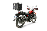 Baúl GPR TECH de 26 litros, aluminio negro, para Hero Xpulse 200 4V 2025-2026
