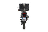 Baúl GPR TECH de 35 litros, aluminio negro, para Hero Xpulse 200 4V 2021-2024