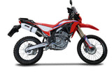 Escape GPR Albus Ceramic Slip-On para Honda CRF 300L CRF 300 Rally 2021-2024