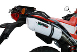 Escape GPR Albus Ceramic Slip-On para Honda CRF 300L CRF 300 Rally 2021-2024