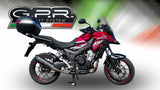 Honda CB400X 2019-2025 Exhaust GPR Furore Evo4 Nero Slip-On