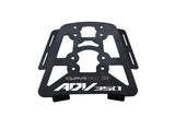 Baúl superior Honda Forza 125 2015-2023 35 litros GPR TECH Aluminio plateado