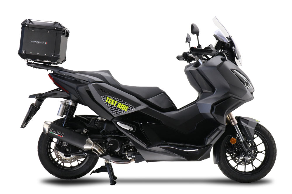 Baúl superior Honda Forza 350 2018-2023 35 litros GPR TECH Aluminio negro