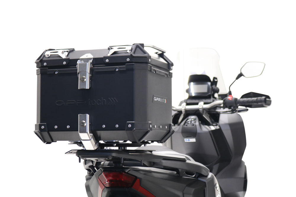 Baúl superior Honda Forza 125 2015-2023 45 litros GPR TECH Aluminio negro