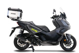 Baúl superior Honda ADV 350 2022-2024 55 litros GPR TECH Aluminio plateado