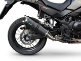 Escape GPR Dual Poppy Slip-On para Honda TRANSALP 750 2024-2025