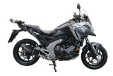 Escape GPR Furore Evo4 Poppy Slip-On para Honda NC750X NC750S DCT 2021-2023