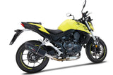 Escape GPR Furore Evo4 Nero Slip-On para Honda CB 750 Hornet 2023-2024