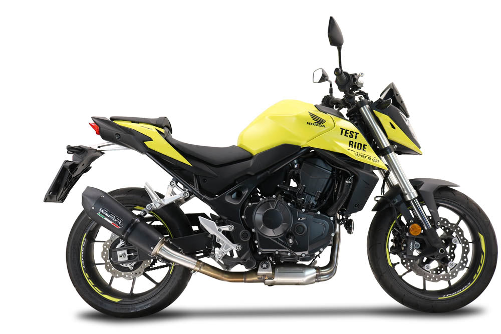 Escape GPR M3 negro de titanio para Honda CB 750 Hornet 2023-2024