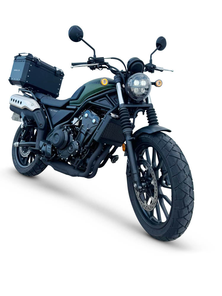 Baúl superior Honda CL 500 2023-2025 35 litros GPR TECH Aluminio negro