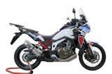 Escape GPR doble de acero inoxidable deslizante para Honda CRF1000L Africa Twin 2015-2017