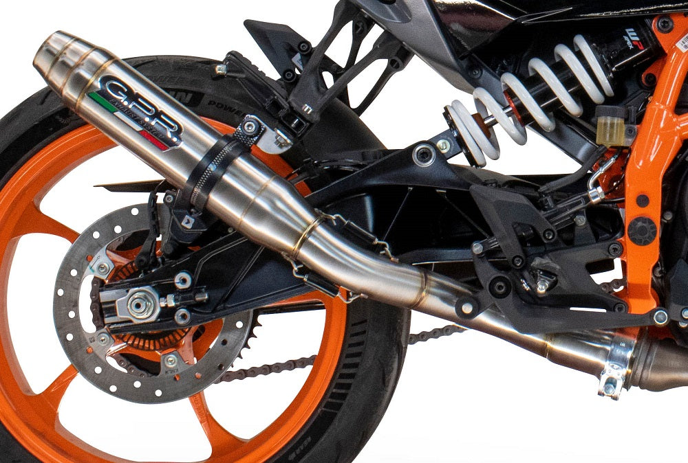 Husqvarna Svartpilen 125 2024-2025 Exhaust GPR Deeptone Inox Slip-On