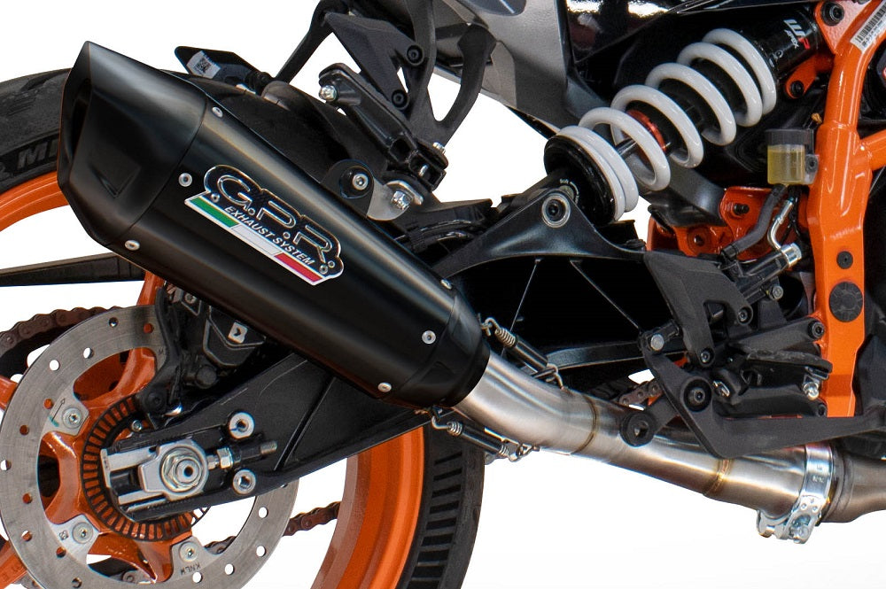 Husqvarna Svartpilen 125 2024-2025 Exhaust GPR GP-Revo Black Titanium Slip-On